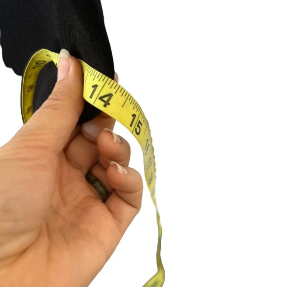 Zara Black Sleeveless Square Neckline Mini Knit Bodycon Dress Small - Picture 12 of 12